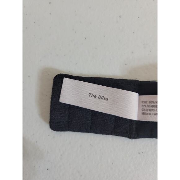 Auden Wire Free Convertible Racer Back Bra Black Floral Lined Adjustable 34C - Picture 10 of 10